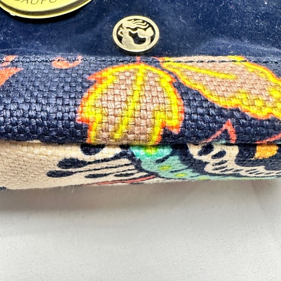 NWT - Spartina 449 Blue Elegant Design Keepsake Bag - Picture 3 of 10